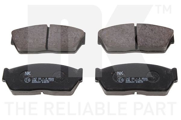 NK Brake pad set Article number: 222620 cheaply