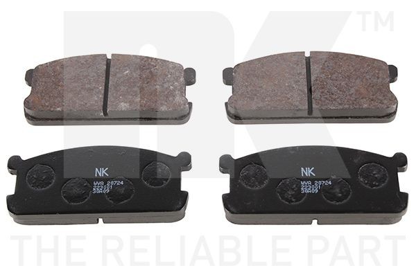 NK Brake pad set Article number: 223001 cheaply