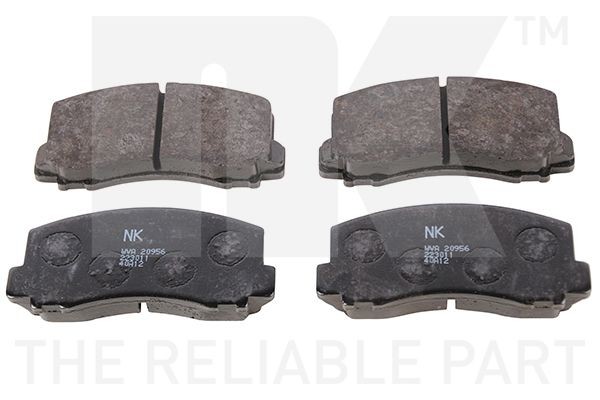NK Brake pad set Article number: 223011 cheaply