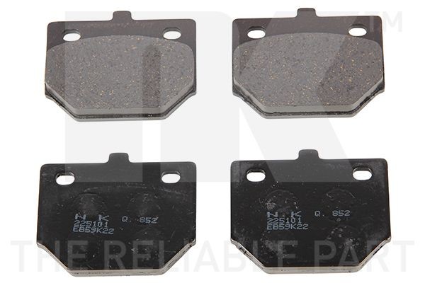 NK Brake pad set Article number: 225101 cheaply