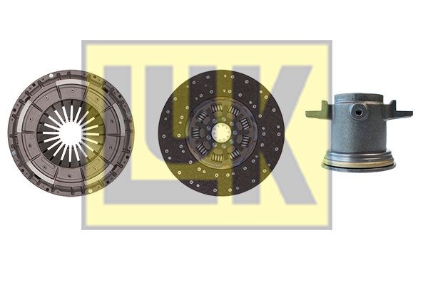 LuK Clutch kit BR 0222 Article number: 643 3097 00 cheaply