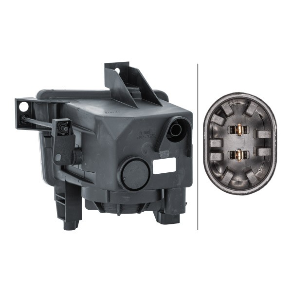 HELLA Fog Light Article number: 1NA 354 661-021 cheaply