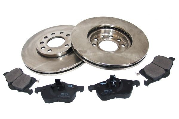 MAPCO Brake discs and pads set Article number: 47671 cheaply