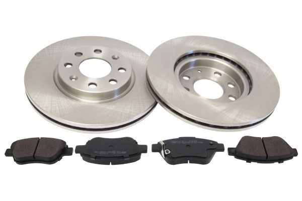 MAPCO Brake discs and pads set Article number: 47711 cheaply