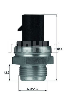 BEHR THERMOT-TRONIK Thermostat Article number: TM 8 105 cheaply