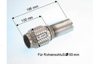 EBERSPÄCHER Flex Hose, exhaust system Article number: 08.001.79 cheaply