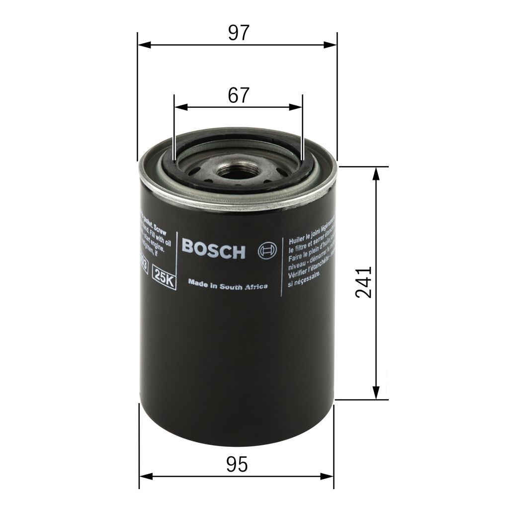 BOSCH Automatic transmission filter Article number: F 026 404 005 cheaply
