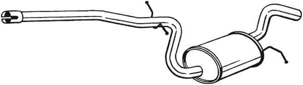 BOSAL Kesksummuti Artikli number: 281-469 soodsalt