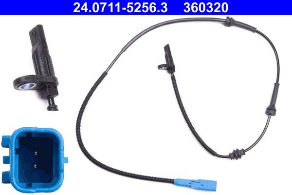 ATE ABS Sensor Varenummer: 24.0711-5256.3 billige