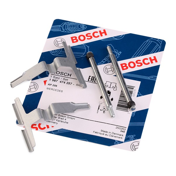 BOSCH 1 987 474 257 Monteringssæt til bremseklodser FRONTERA 2.3 TD 100 HK Diesel 1998