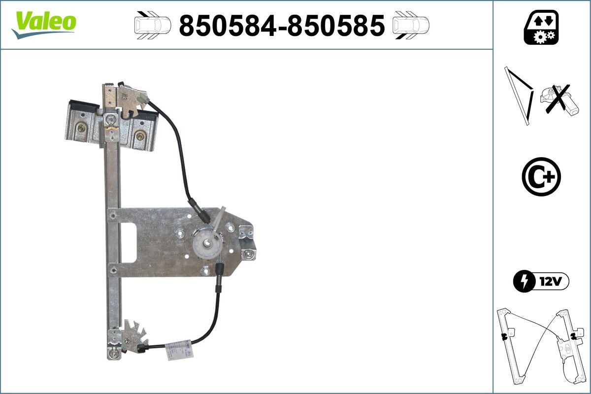 VALEO Rudehejs Varenummer: 850584 billige