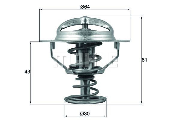 BEHR THERMOT-TRONIK Thermostat Article number: TX 68 88D cheaply
