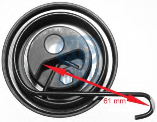 RUVILLE Timing belt tensioner pulley Article number: 55344 cheaply