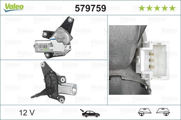 VALEO Wiper motor Article number: 579759 cheaply