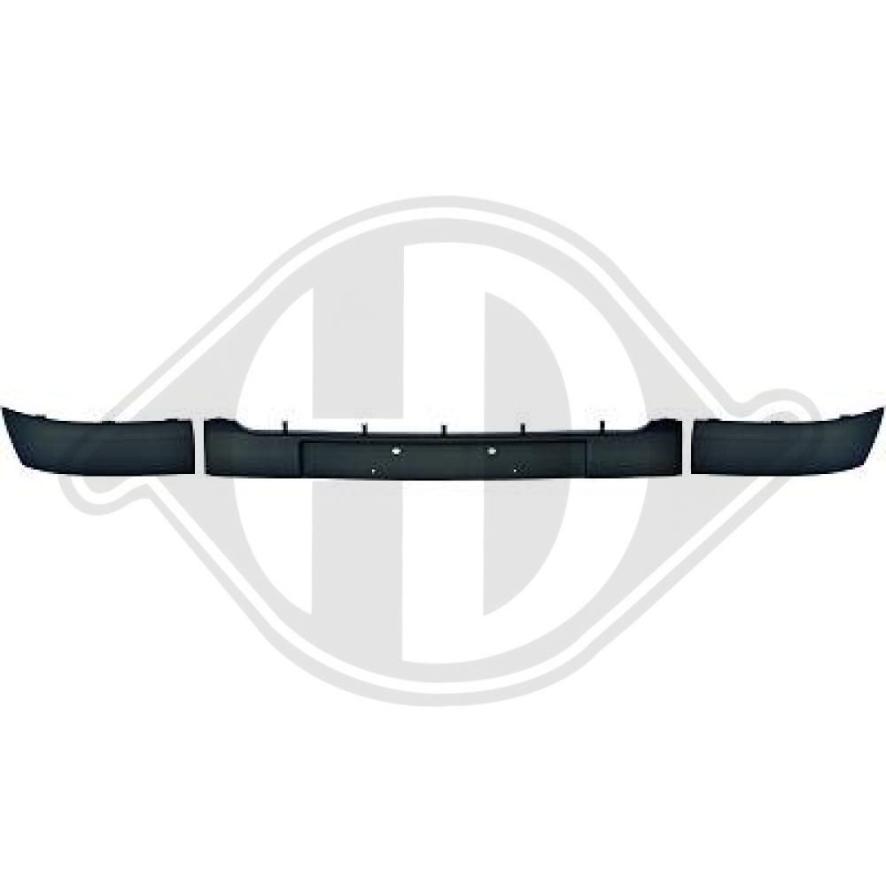 DIEDERICHS 4413161 Bumper moulding CLIO 1.4 (B/CB0C, B/CB0S) 75 PS Petrol 2016