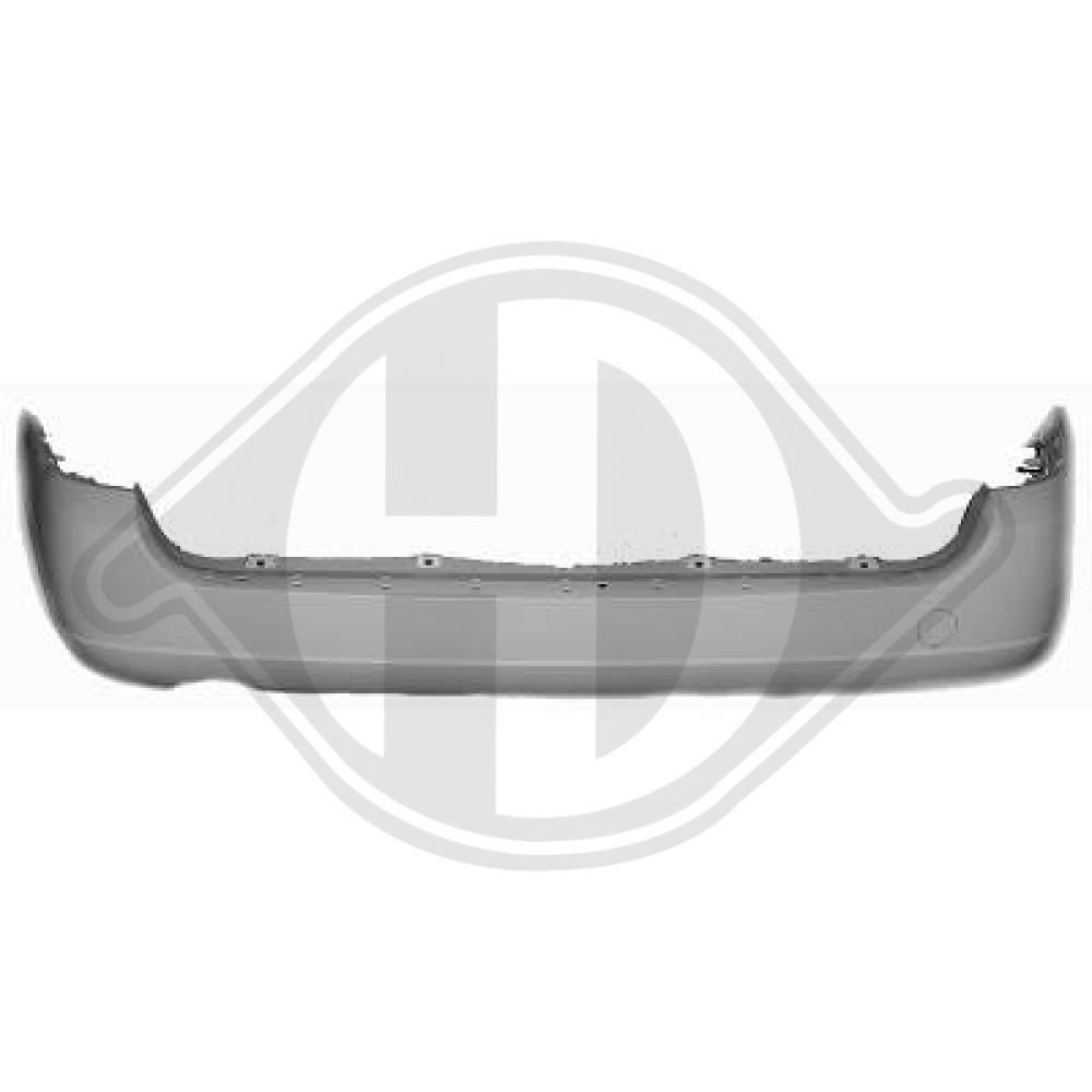 DIEDERICHS 1415655 Pare-choc arrière FOCUS 1.8 TDCi 115 CH Diesel 2007