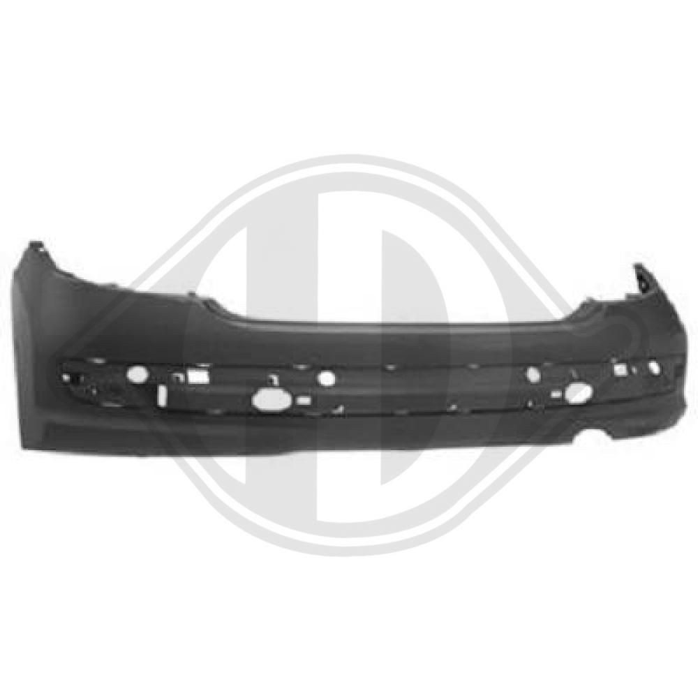 DIEDERICHS 4405166 Bumper moulding MODUS 1.2 75 PS Petrol