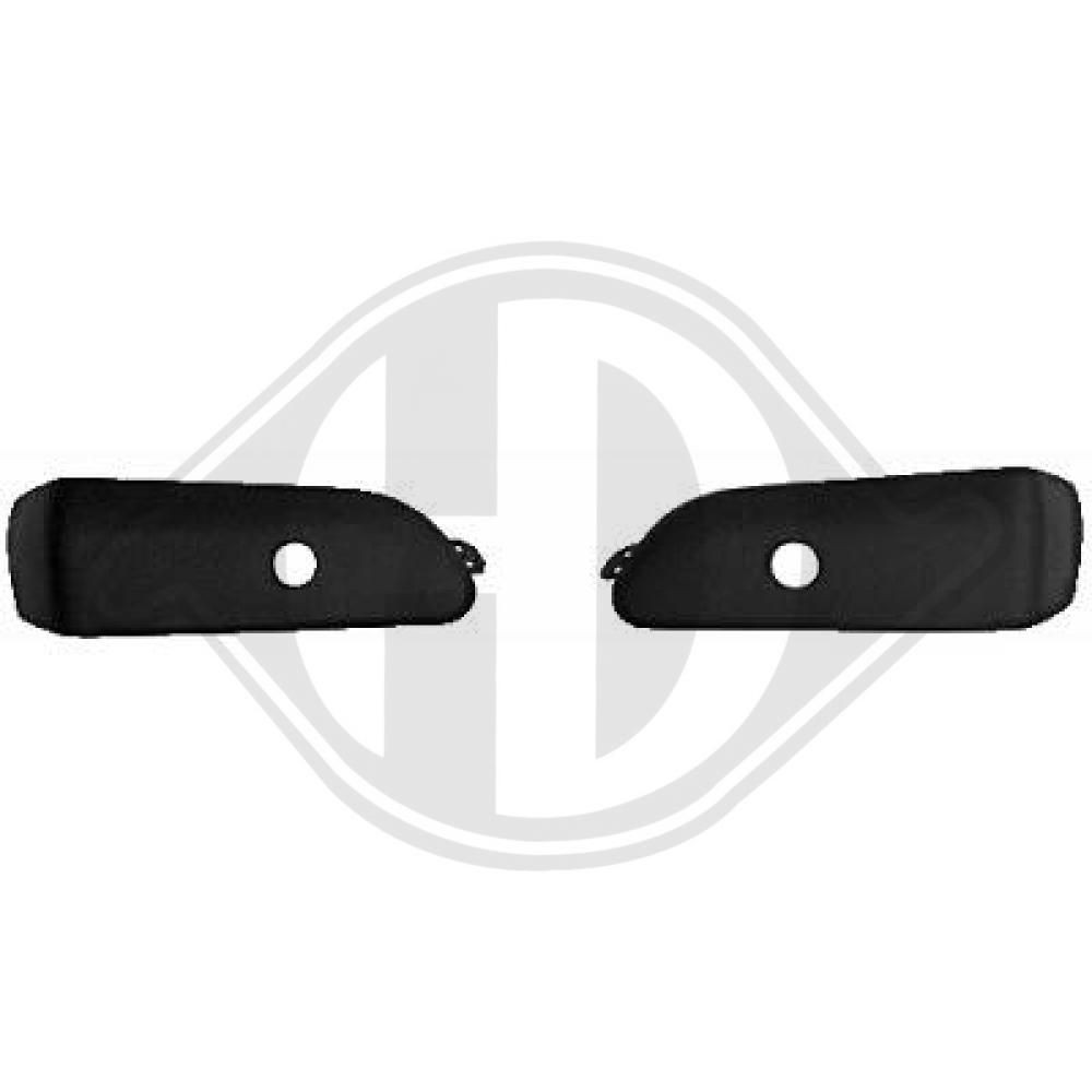 DIEDERICHS 4481067 Trim / Protective Strip Set, bumper TWINGO 1.2 Turbo 100 PS Petrol