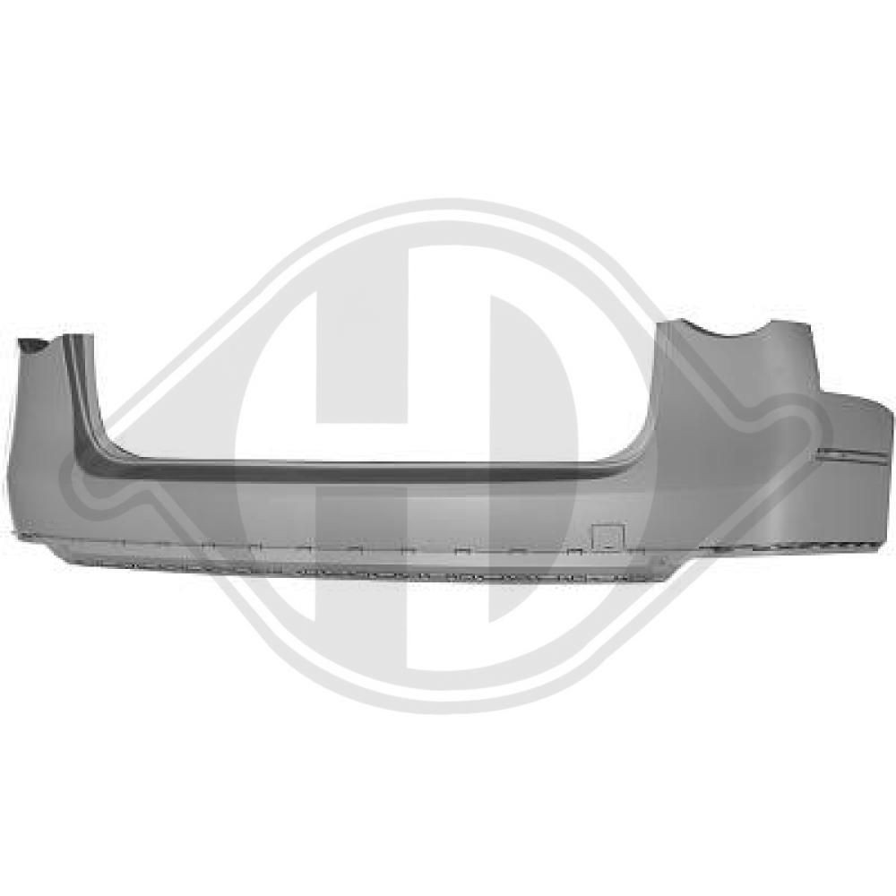 DIEDERICHS 2247655 Bagkofanger PASSAT 2.0 FSI 150 HK Benzin 2011