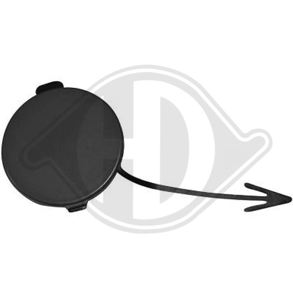 DIEDERICHS 2215063 Klap, trækkrog GOLF 1.4 TSI 122 HK Benzin 2013