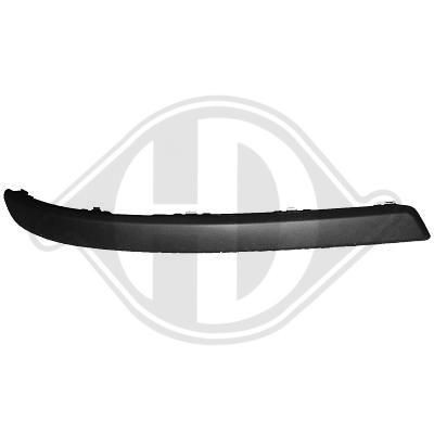 DIEDERICHS 1813263 Bumper moulding CORSA 1.7 DTI (F08, F68) 75 PS Diesel 2009