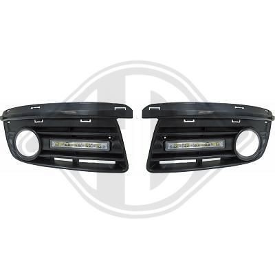 DIEDERICHS 2232488 Daytime running lights kit GOLF 1.4 TSI 160 PS Petrol 2009