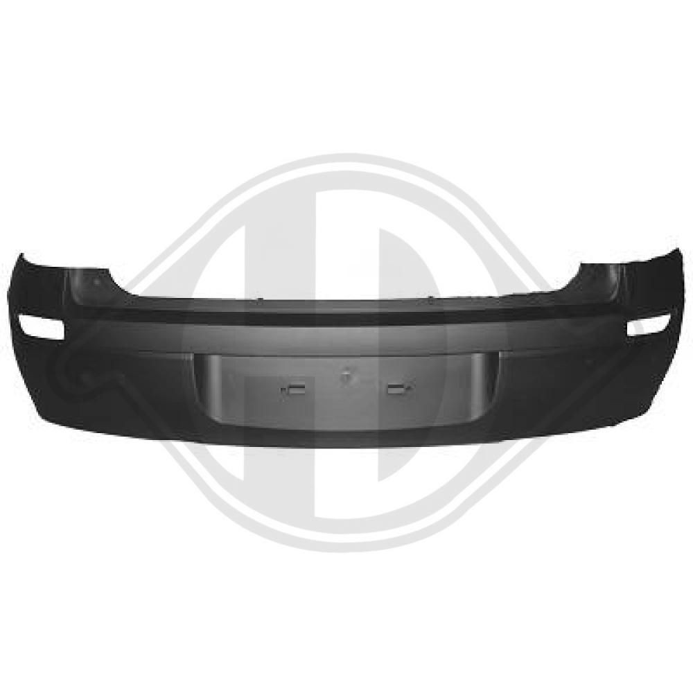 DIEDERICHS 1813055 Задна броня CORSA 1.7 DTI (F08, F68) 75 K.C. дизел 2009