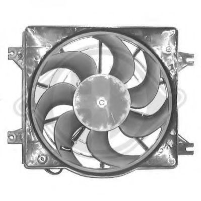 DIEDERICHS Fan, A / C condenser Article number: 6830001 cheaply