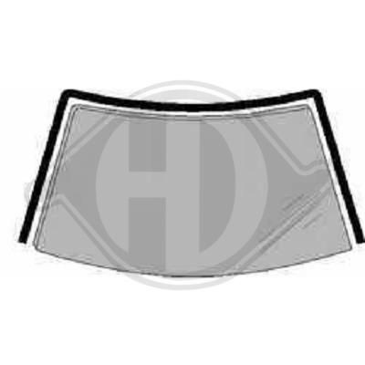 DIEDERICHS Windscreen seal Article number: 8302378 cheaply