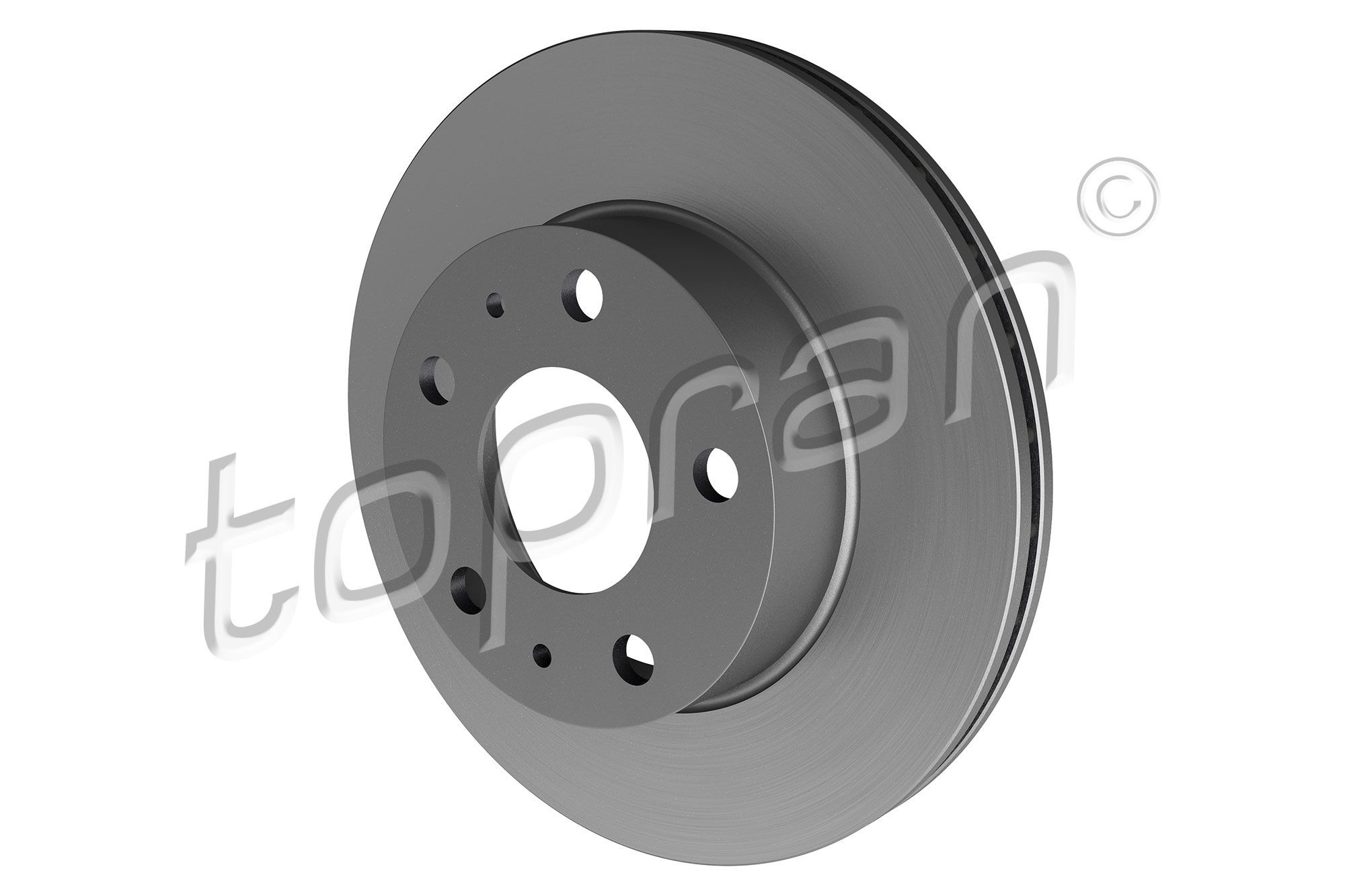 TOPRAN Brake disc Article number: 721 169 cheaply