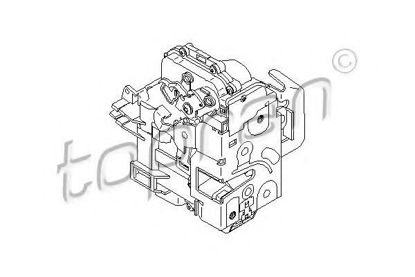 TOPRAN Door lock Article number: 113 553 cheaply
