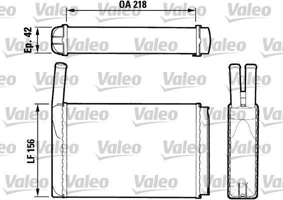 VALEO Låsecylinder Varenummer: 256820 billige