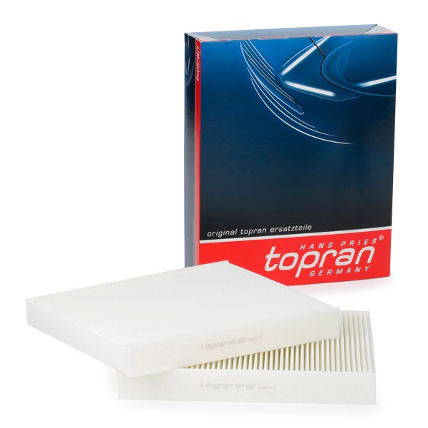 TOPRAN Pollen filter Article number: 501 647 cheaply