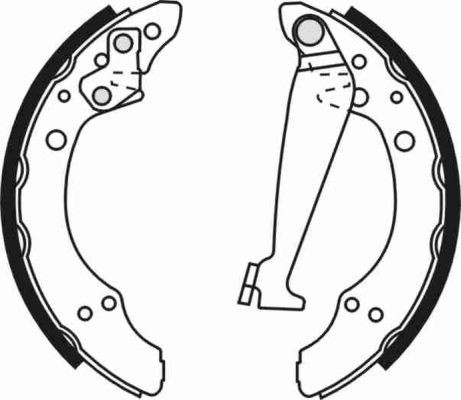 ABE Brake Shoe Set Article number: C0W009ABE cheaply
