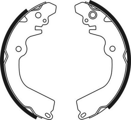 ABE Brake Shoe Set Article number: C05050ABE cheaply