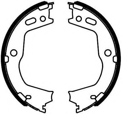 FERODO Handbrake shoes PREMIER Article number: FSB4088 cheaply