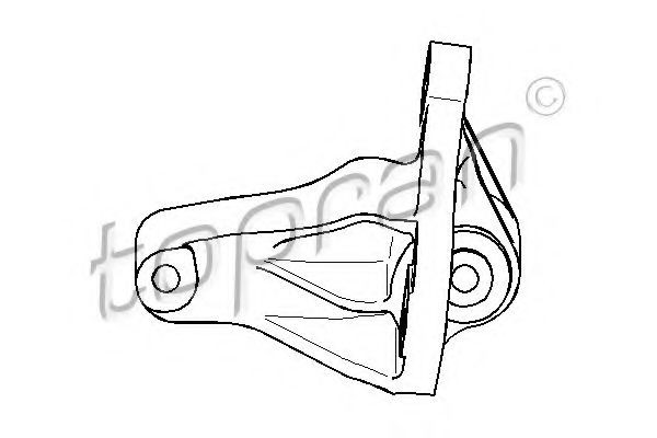 TOPRAN Mounting, automatic transmission Article number: 304 016 cheaply