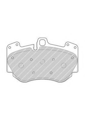 FERODO Brake pad set Article number: FDB4467 cheaply