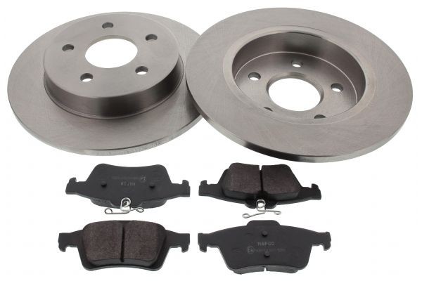 MAPCO Brake discs and pads set Article number: 47664 cheaply