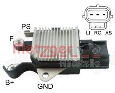 METZGER Generatorregulator Varenummer: 2390033 billige