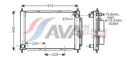 AVA COOLING SYSTEMS Cooler Module Article number: RTM499 cheaply
