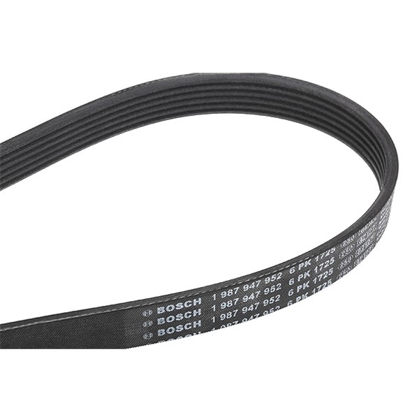 BOSCH Serpentine belt Article number: 1 987 947 952 cheaply