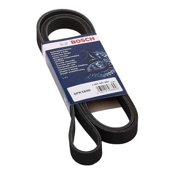 BOSCH Serpentine belt Article number: 1 987 947 984 cheaply