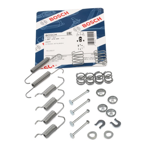BOSCH Brake shoe fitting kit Article number: 1 987 475 326 cheaply
