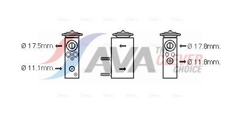 AVA COOLING SYSTEMS AC expansion valve Article number: CN1275 cheaply
