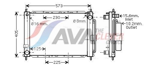 AVA COOLING SYSTEMS Cooler Module Article number: RTM500 cheaply