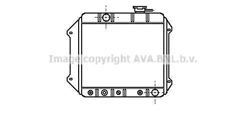 AVA COOLING SYSTEMS Radiaator, mootorijahutus Artikli number: SI2023 soodsalt