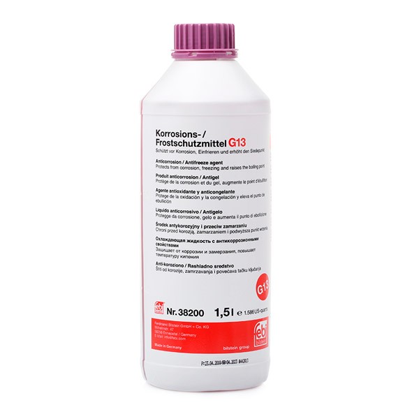 FEBI BILSTEIN 38200 Jahutusvedelik SCALA 1.0 TSI 116 HP Bensiin