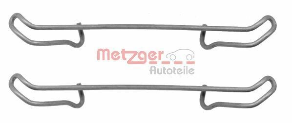 METZGER 109-1056 Monteringssæt til bremseklodser DOBLO 1.9 JTD 105 HK Diesel