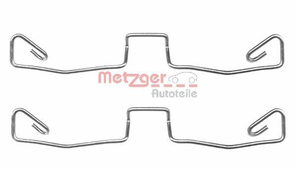 METZGER 109-1633 Monteringssæt til bremseklodser A6 2.5 TDI 150 HK Diesel 2005